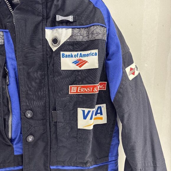 Vintage Spyder US Ski Team Mens Jacket Embroidered Eagle Medium Thinsulate EUC - Picture 3 of 11